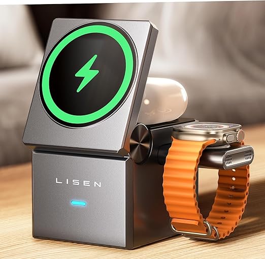 MagCube™ 3-in-1 Foldable Magnetic Wireless Charging Station