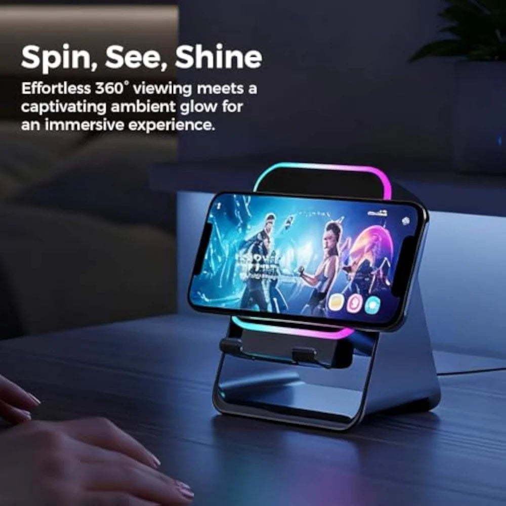 Wireless Induction Speaker Phone Stand