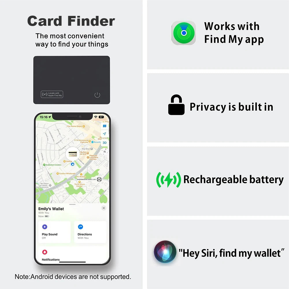 MFI GPS Tracker Card