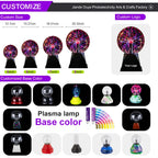 Interactive Plasma Ball Novelty Lamp